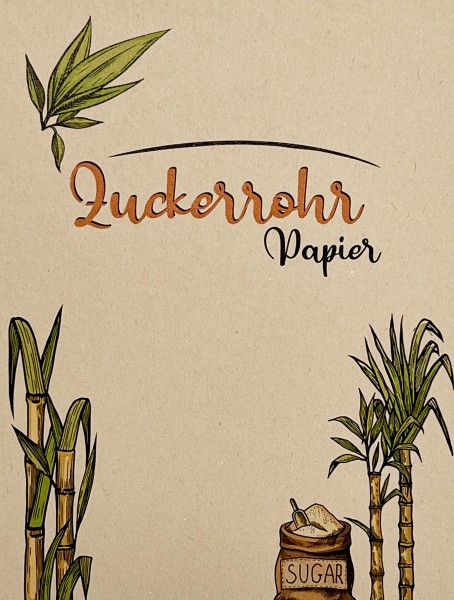 Tischsets aus Zuckerrohrpapier | DIN A3 | einseitig bedruckt